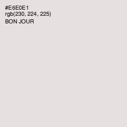 #E6E0E1 - Bon Jour Color Image